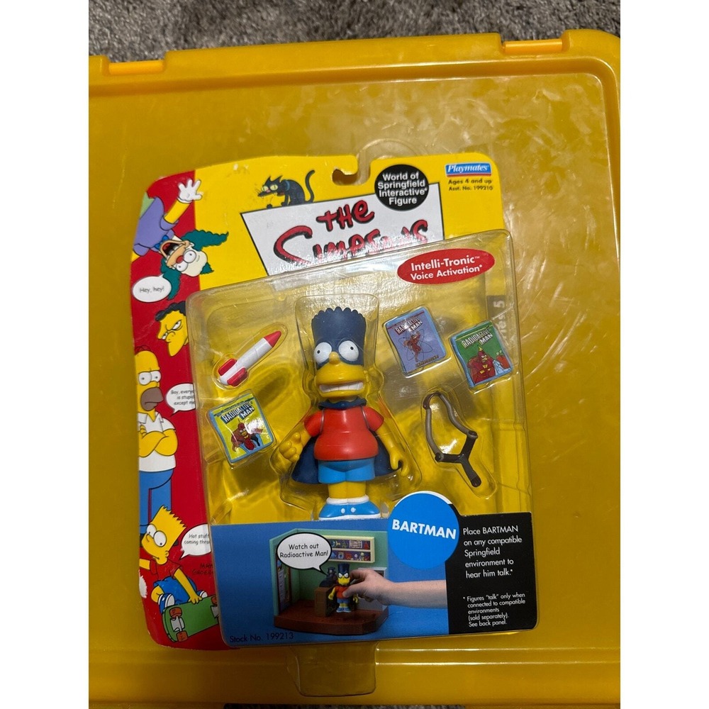 Playmates Toys Simpsons Series‎ 5 Bartman Action Figure New